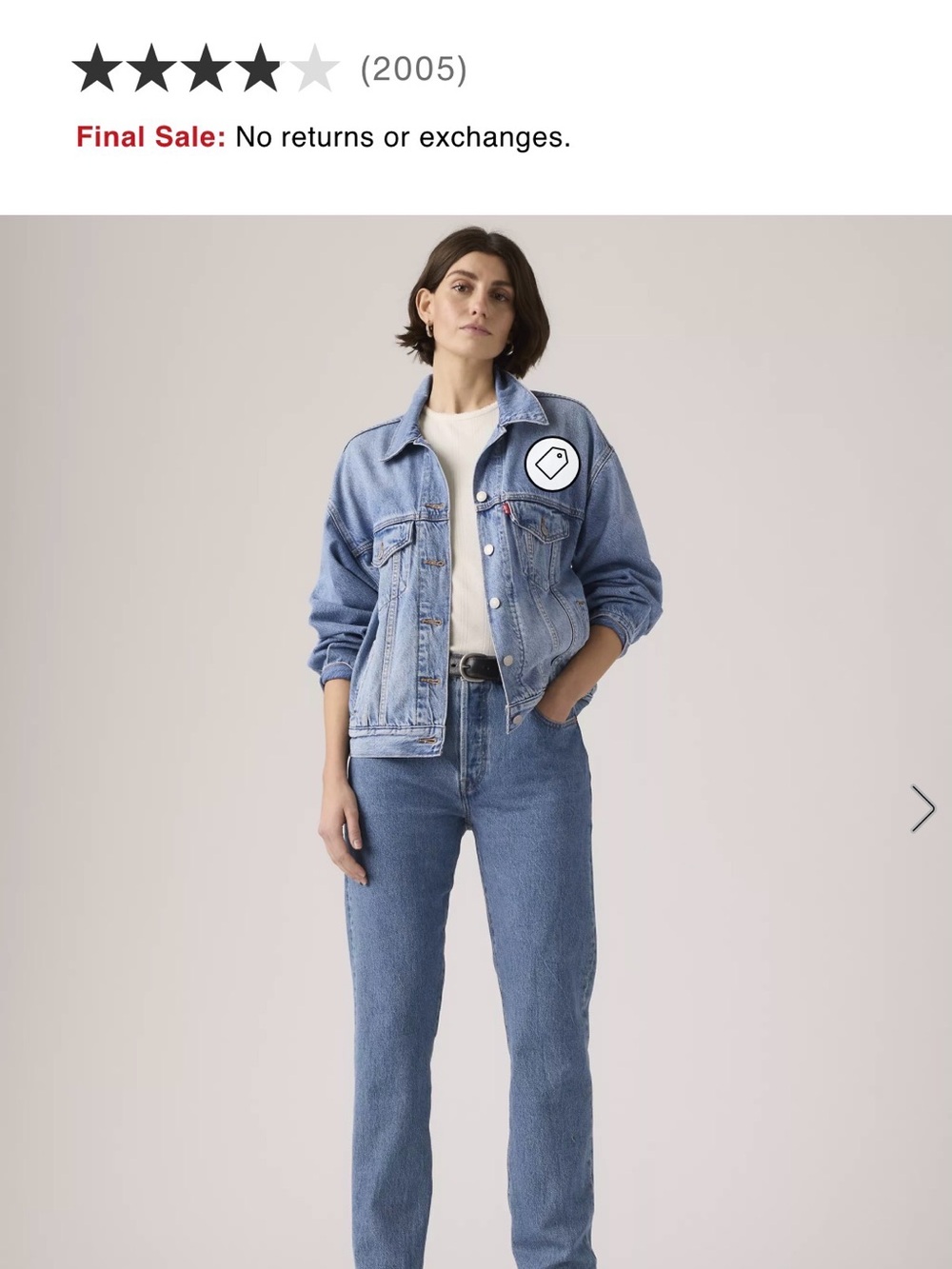 Levi's Women’s Classic Indigo Jeans